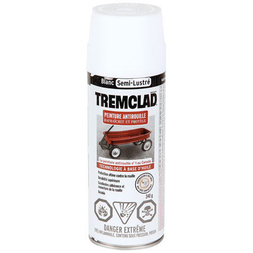 Peinture antirouille Tremclad blanc semi-lustré 340 g