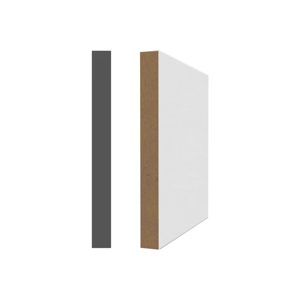 Wood Fibre Rectangle 3/4 in. x 7 1/4 in. x 8 ft.