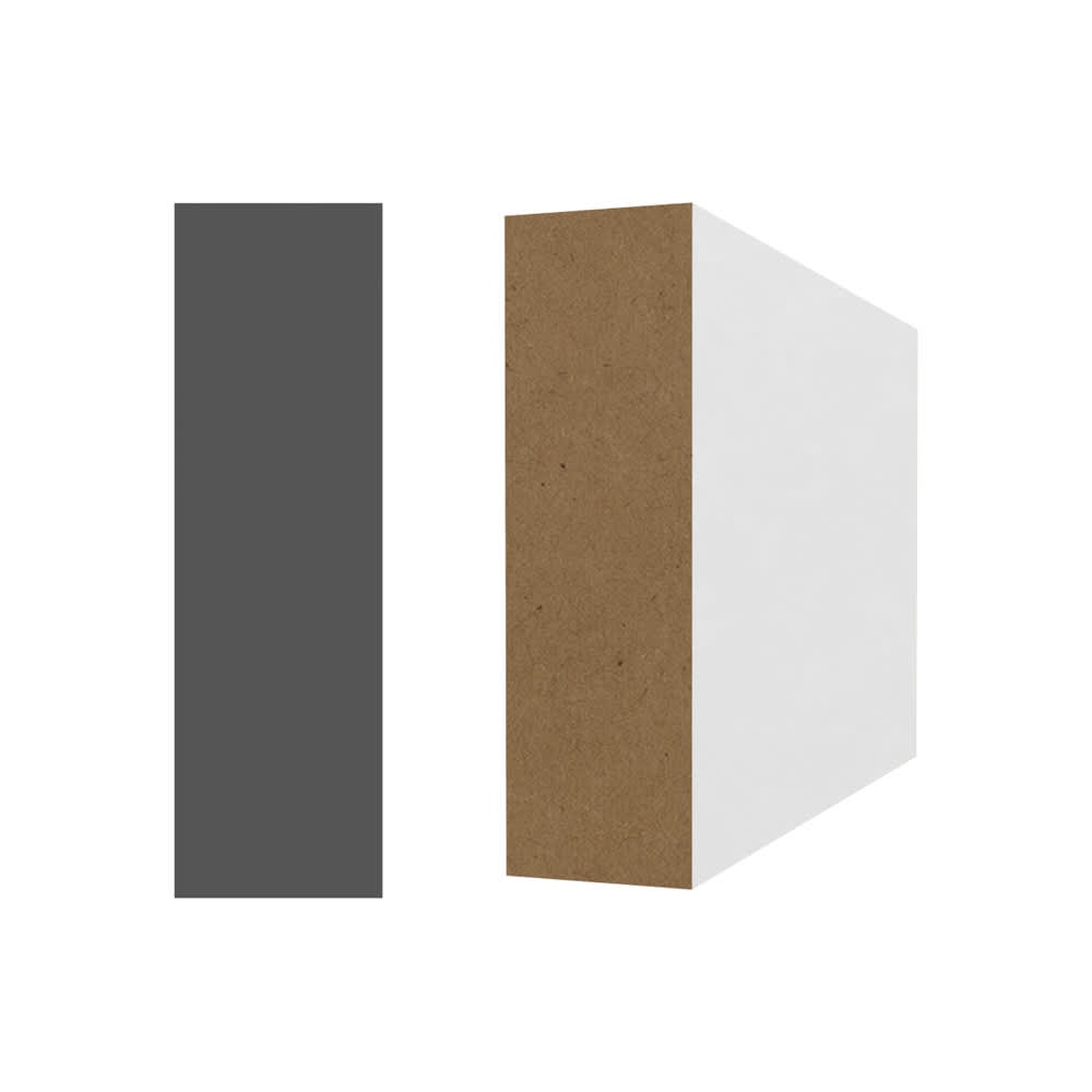 Rectangle en fibre de bois 3/4 po x 2&nbsp;1/2&nbsp;po&nbsp;x 8 pi