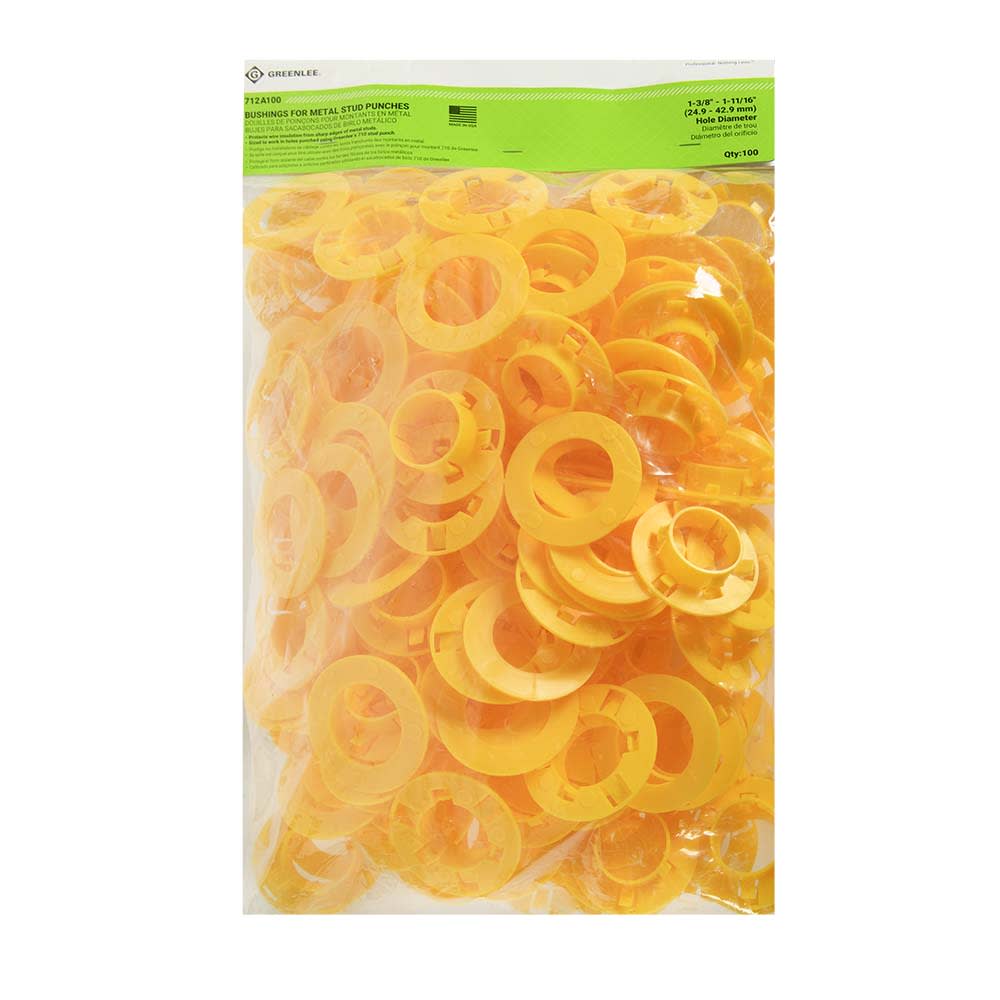 Passe-fils pour colombage d'acier