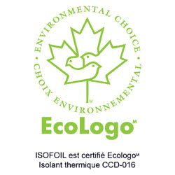 ISOLOFOAM ISOFOIL Insulating Panel and Vapour Barrier3 in. x 4 ft. x 8 ft.