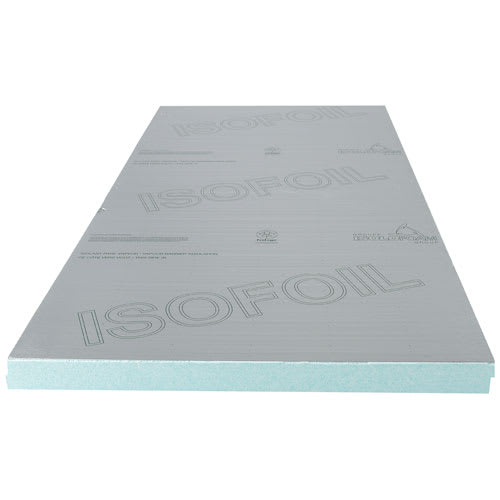 ISOLOFOAM ISOFOIL Insulating Panel and Vapour Barrier3 in. x 4 ft. x 8 ft.