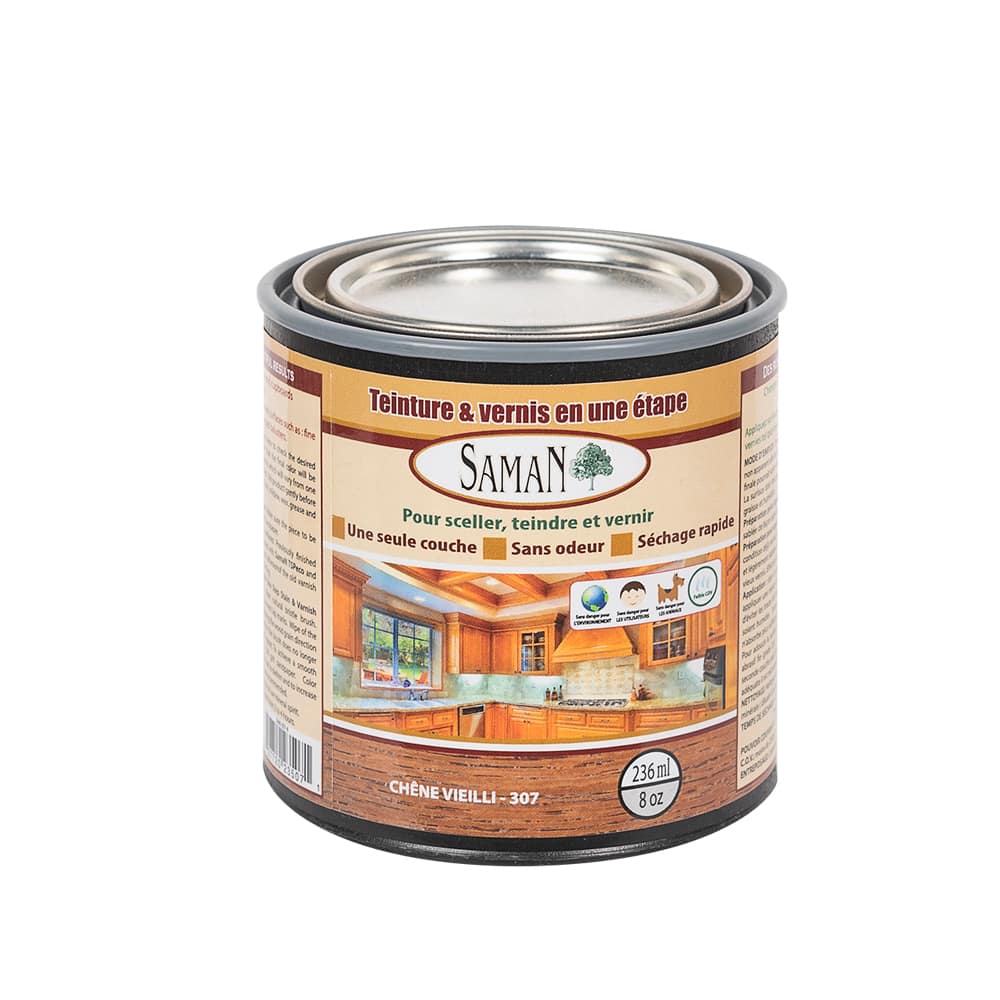 Teinture & vernis chène vieilli 236 ml