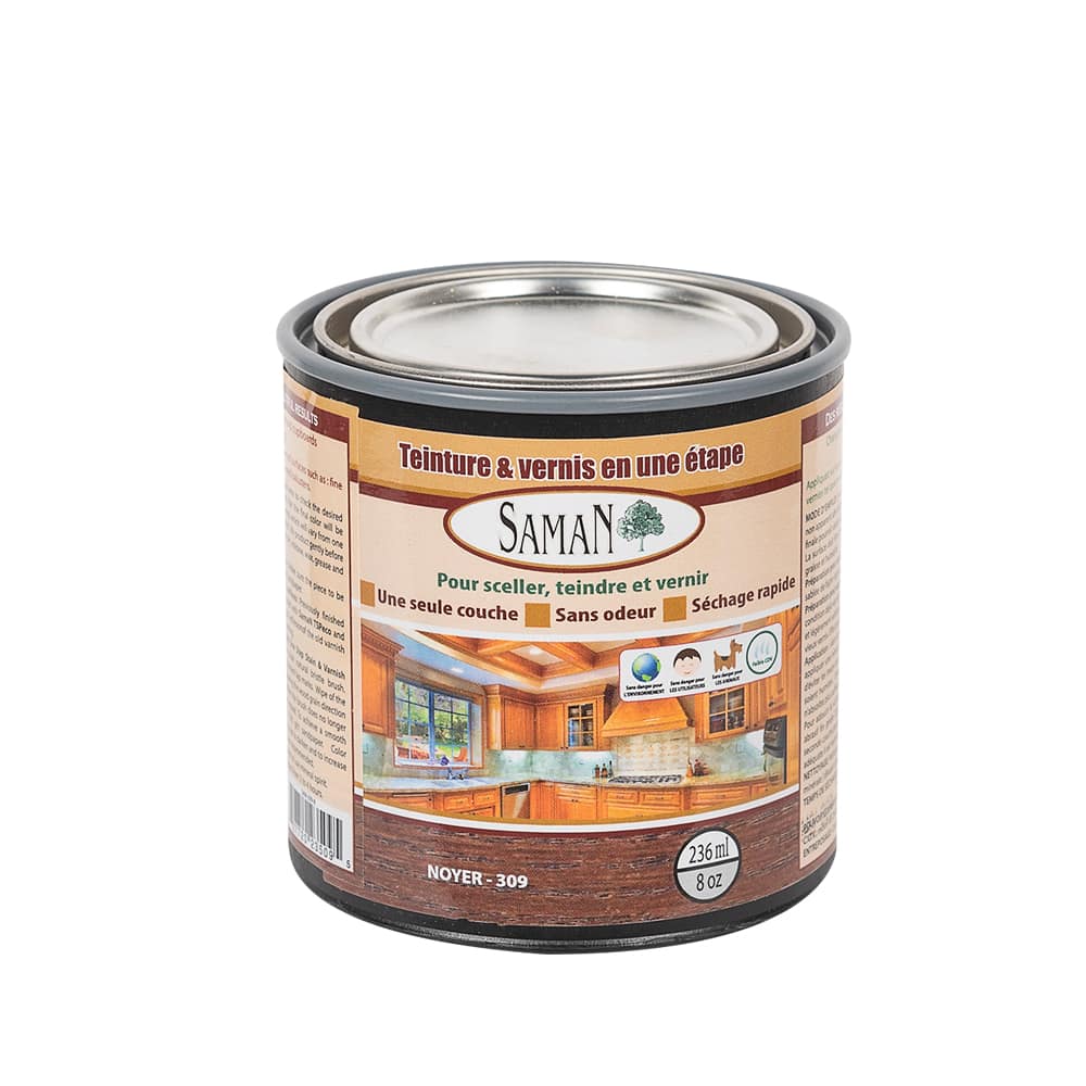 Teinture & vernis  noyer 236 ml