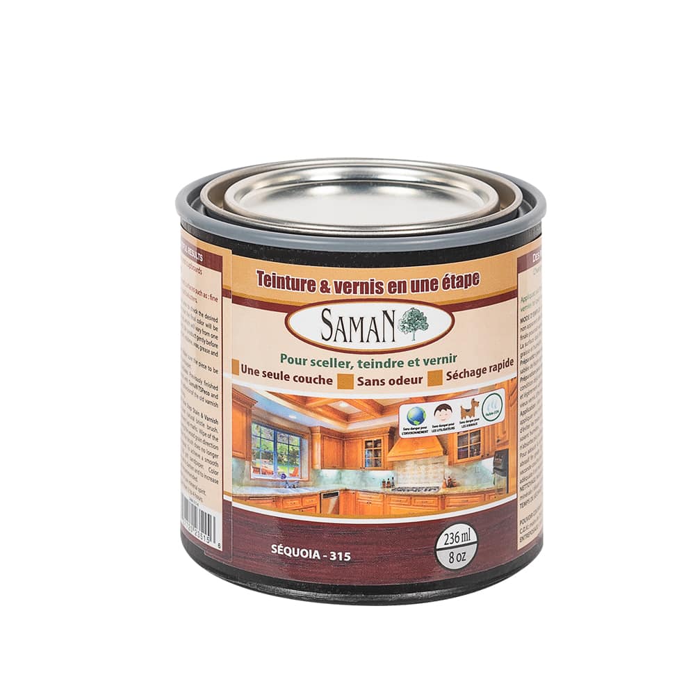 Teinture & vernis  séquoia 236 ml
