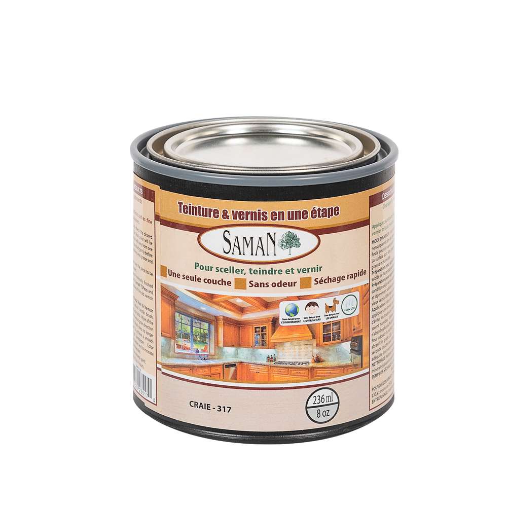 Teinture & vernis  craie 236 ml