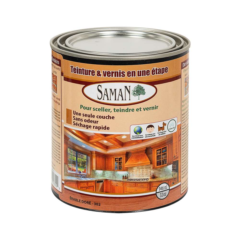 Teinture & vernis érable 946 ml