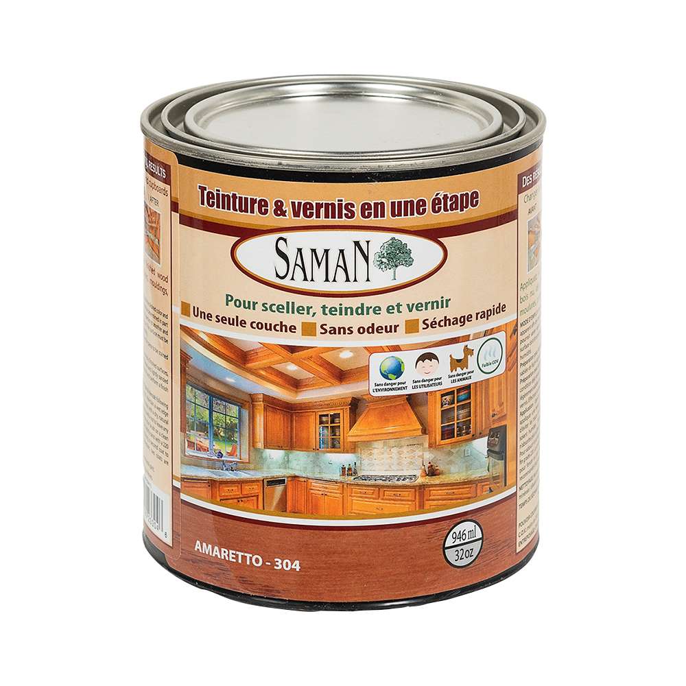 Teinture & vernis amaretto 946 ml