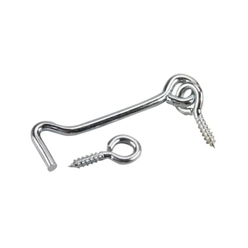 Crochets et anneaux de porte 2&nbsp;1/2&nbsp;po&nbsp;Pqt/2