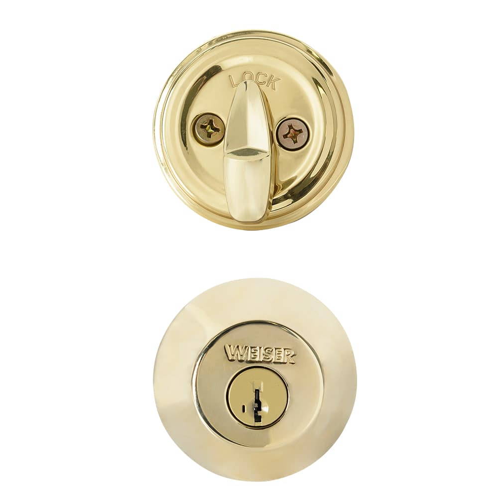 Serrure à pêne dormant simple laiton