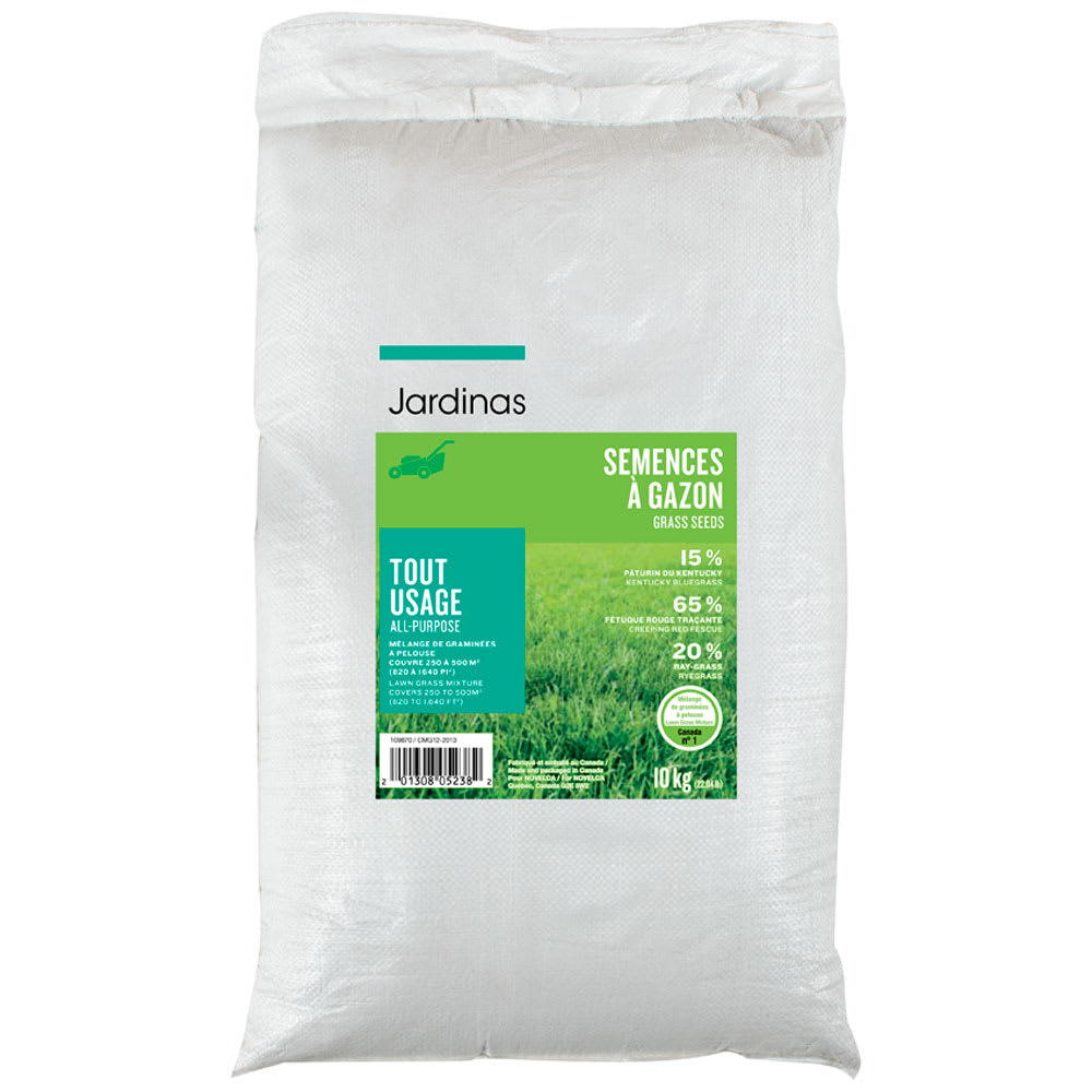 Semences à gazon tout usage 10&nbsp;kg
