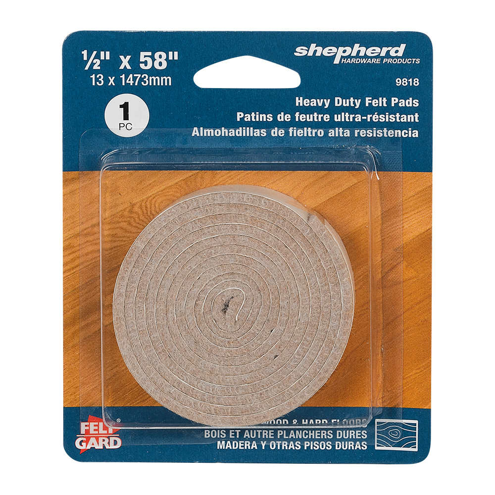 Bande de feutre 1/2 po x 58 po FeltGard