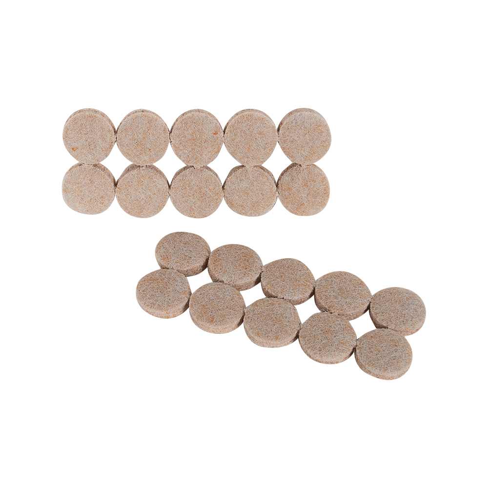 Patins de feutre 3/4 po FeltGard Pqt/20