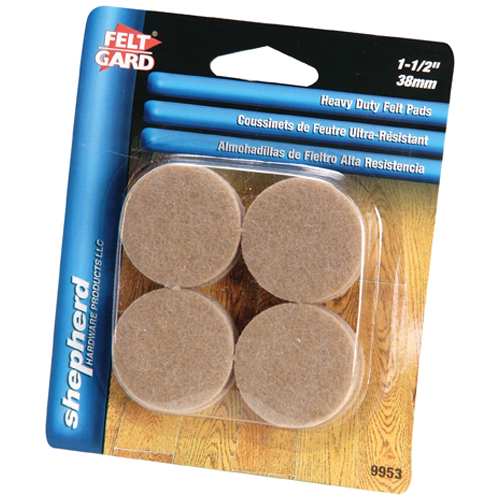 Felt Gard Felt Pads 1 1/2 in. Pkg/8