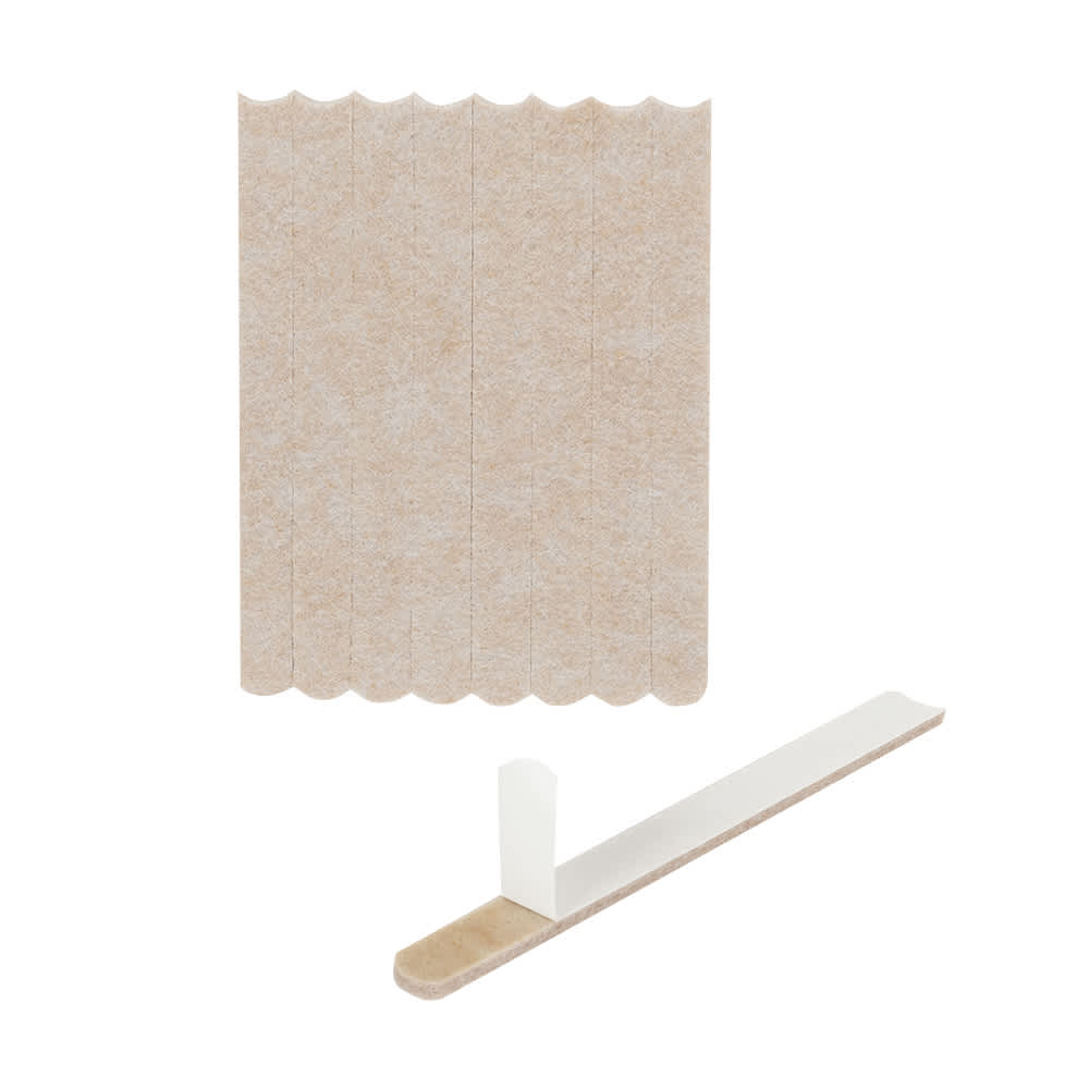 Bandes de feutre 1/2 po x 6 po FeltGard Pqt/9