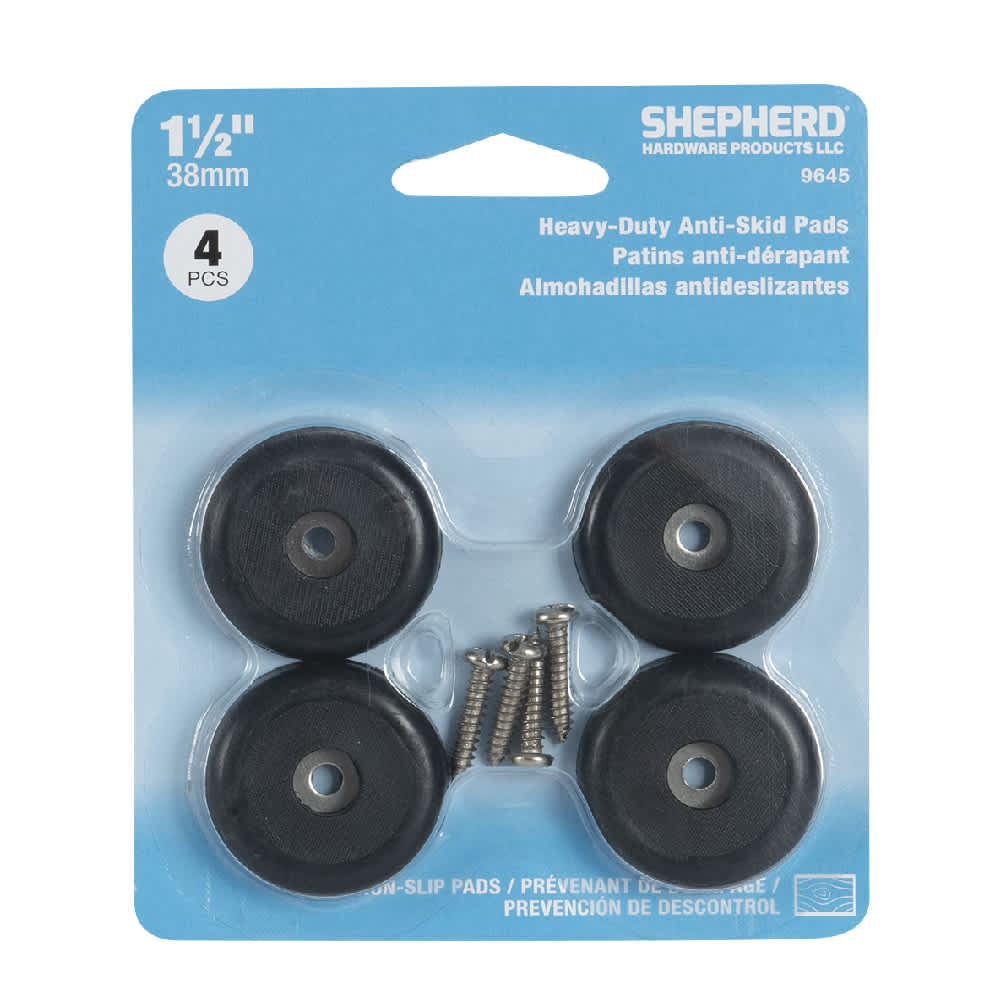 Surface Grip Non-Slip Pads 1 1/2 in. Pkg/4