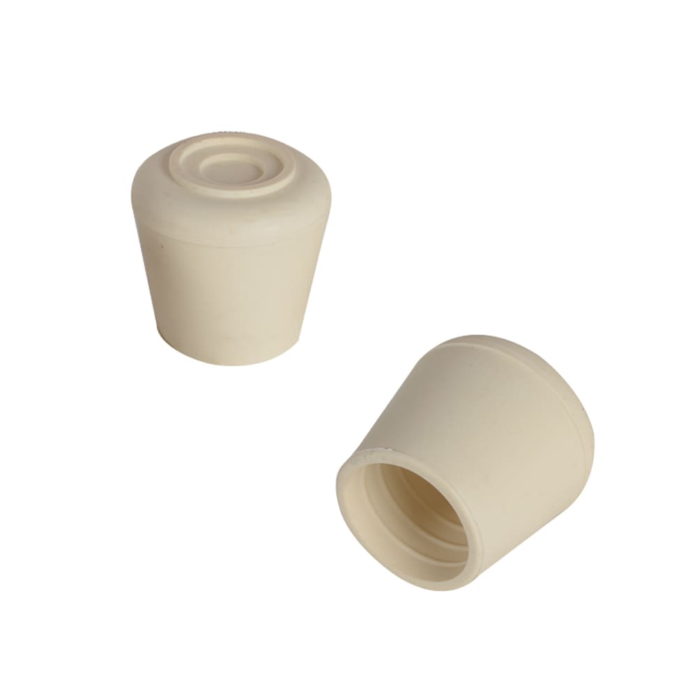 Embouts de caoutchouc 1 1/4 po Pqt/2