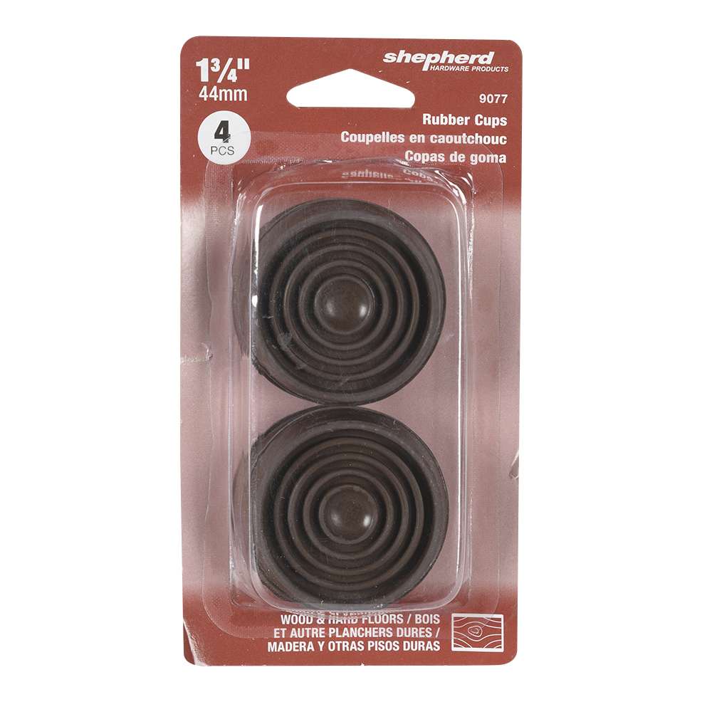 Rubber Cups 1 3/4 in. Pkg-4