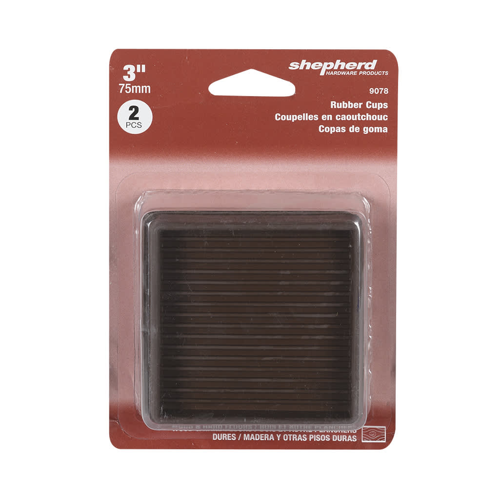 Rubber Cups 3 in. Pkg/2