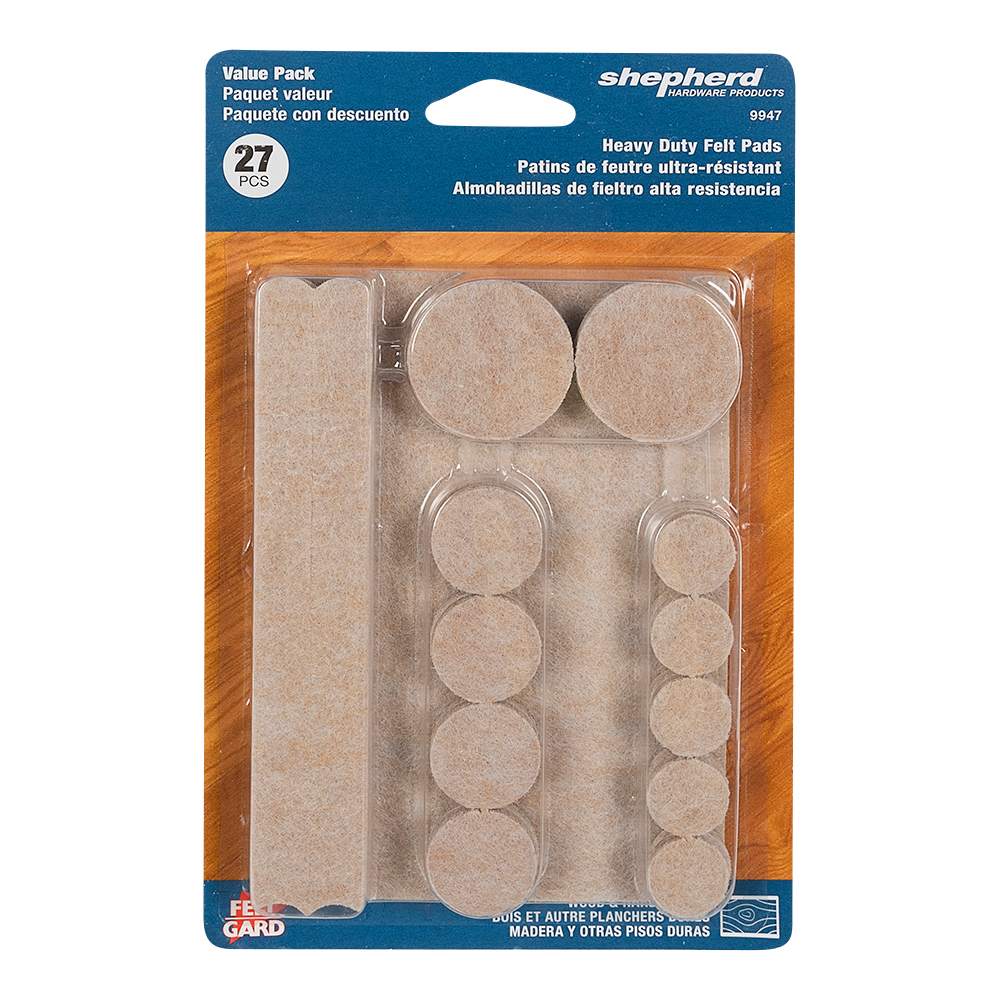 Patins de feutre FeltGard Ens/27