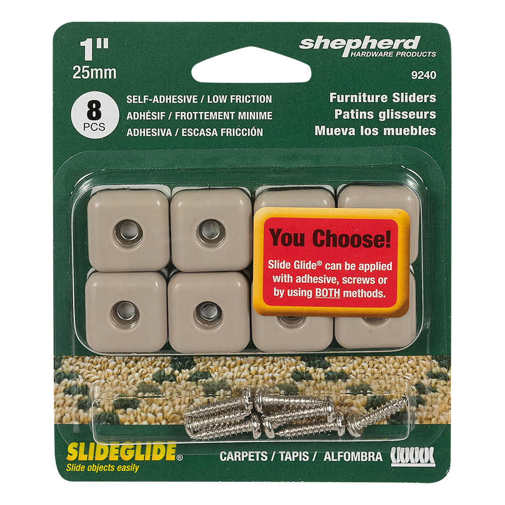 SlideGlide Sliders 1 in. Pkg/8