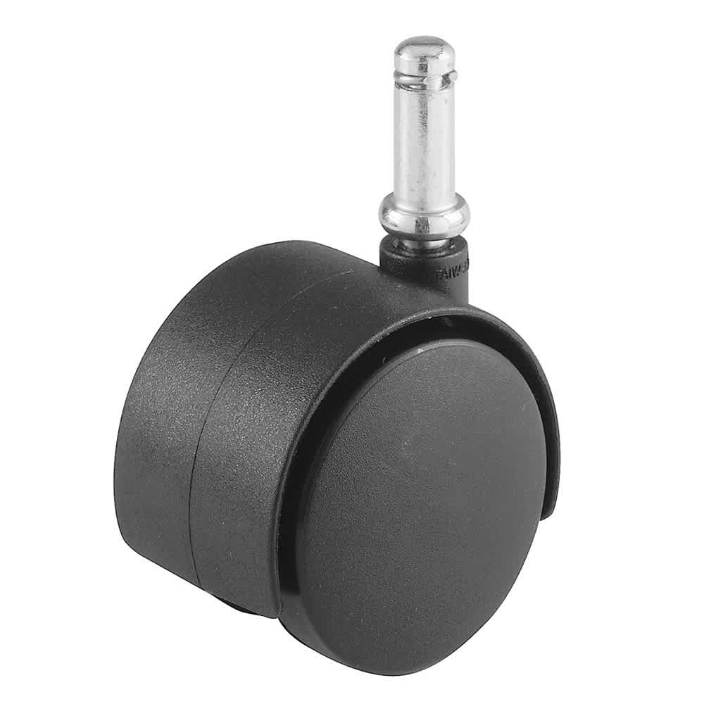 Roulette pivotante pour meubles 2&nbsp;1/2&nbsp;po (Surfaces dures)