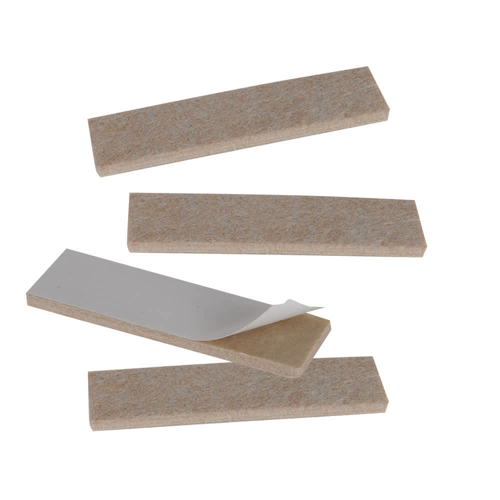 Felt Gard Felt Strips 1 in. x 3 3/4 in. Pkg/4