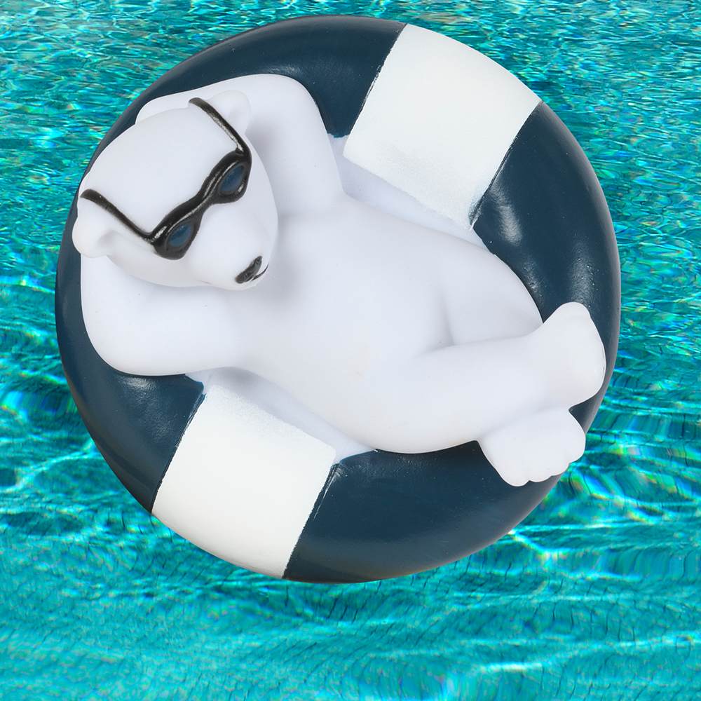 Thermomètre pour la piscine ours polaire