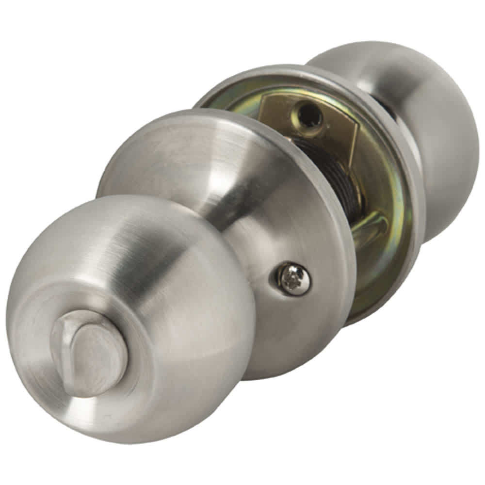 Poignée de porte d'entrée à clé acier inoxydable