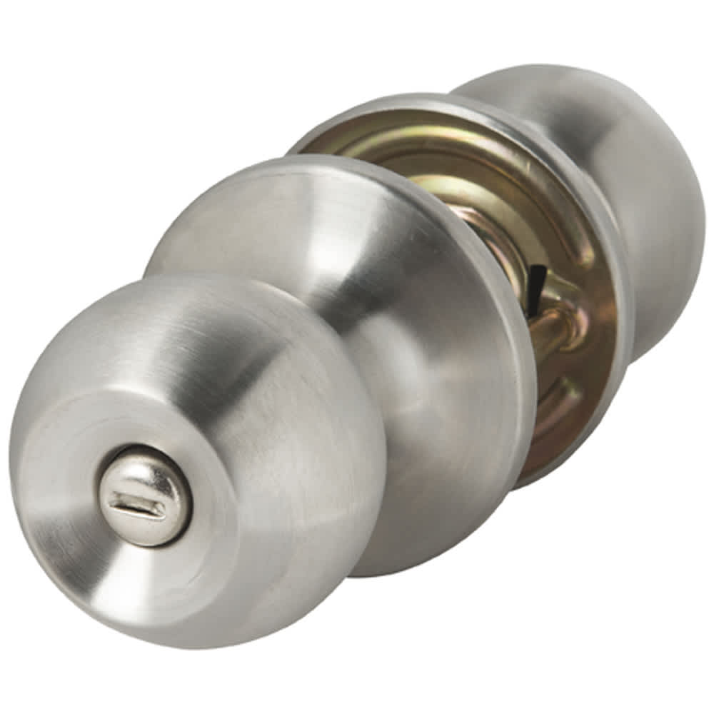 Poignée de porte de salle de bains acier inoxydable