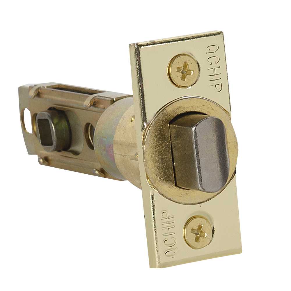 Poignée de porte de salle de bains laiton