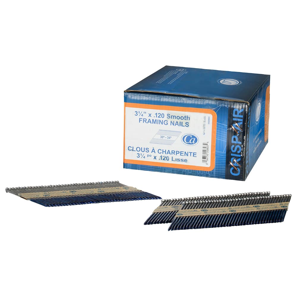 33° Framing Nails 3-1/4 in. 2000/Box