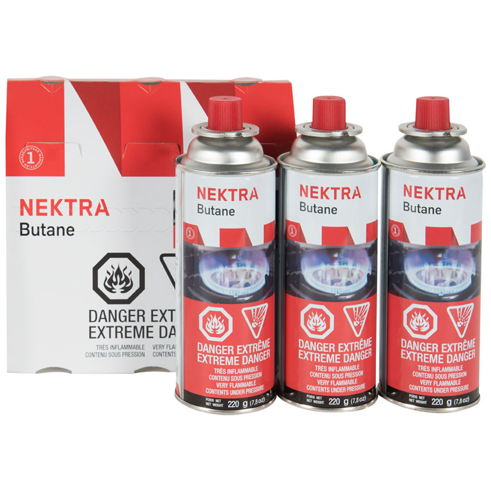 Bouteilles de butane 220 g Pqt/3