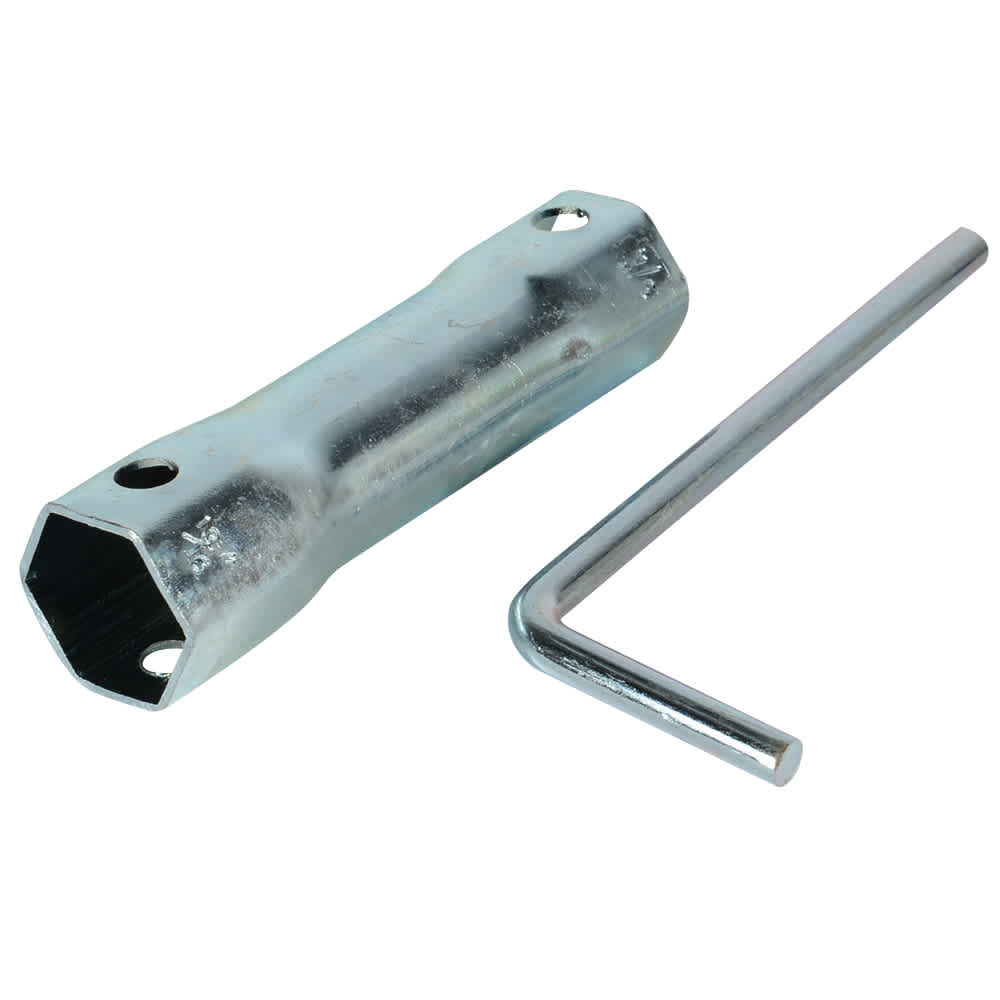 Clé double pour bougie d'allumage