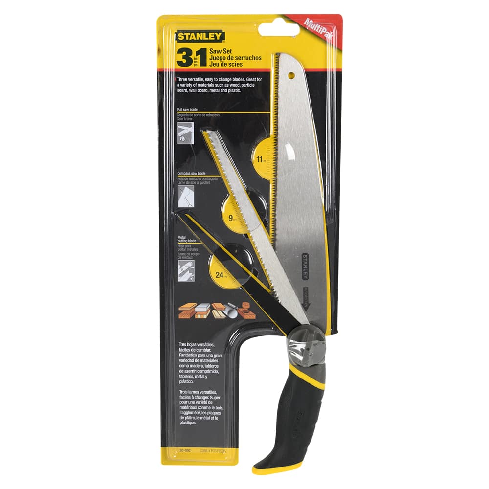 Scie passe-partout 3-en-1