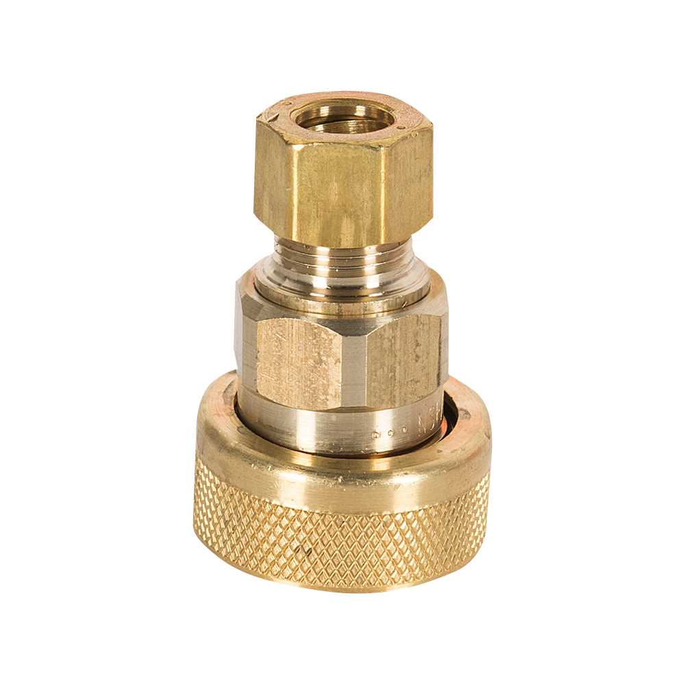 Adaptateur lave-vaisselle 3/4 po boyau x 3/8 compression