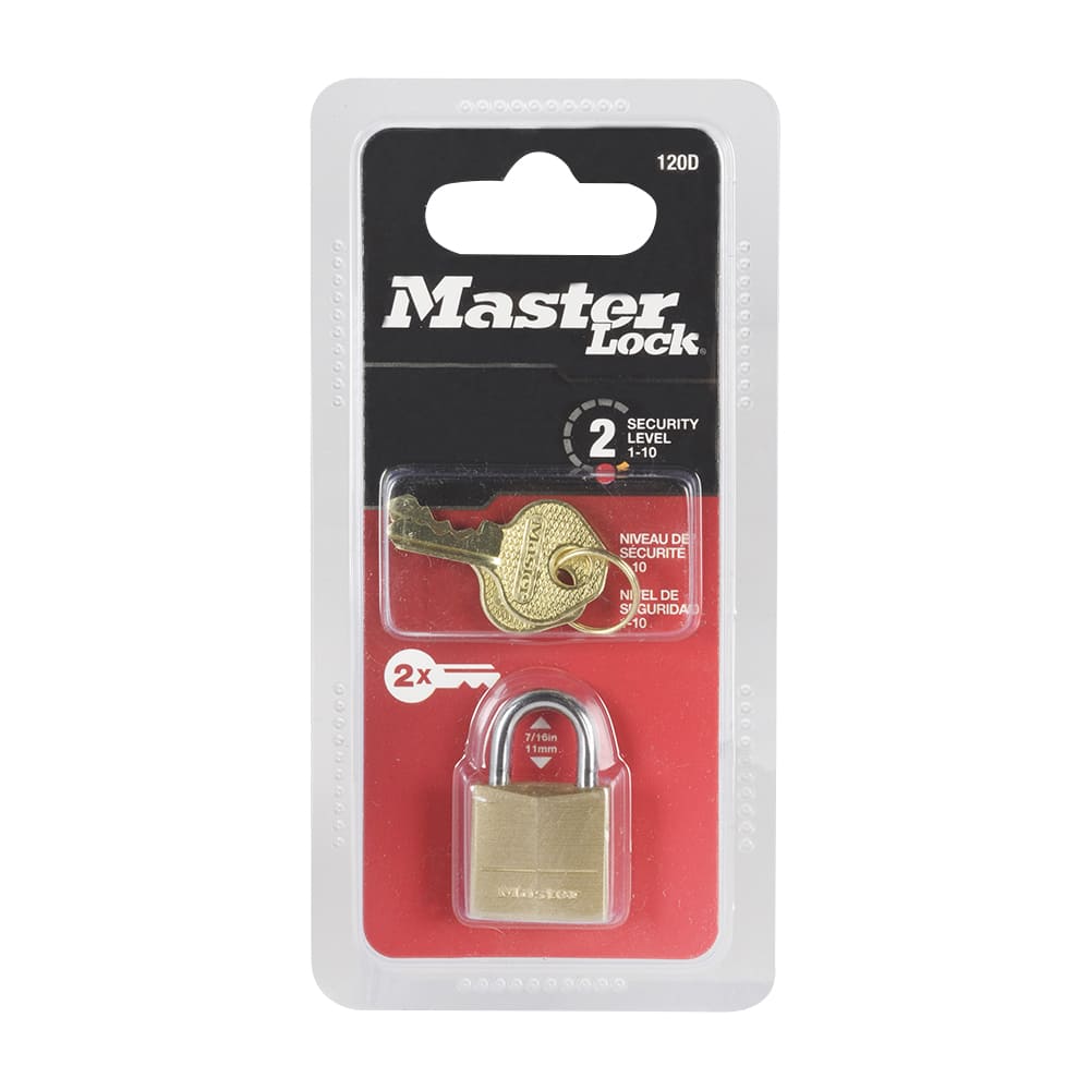 Cadenas à clé 3/4 po