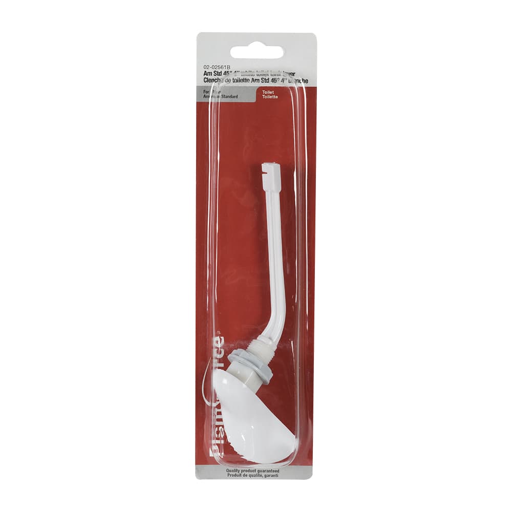Manette de réservoir de toilette American Standard plastique blanche