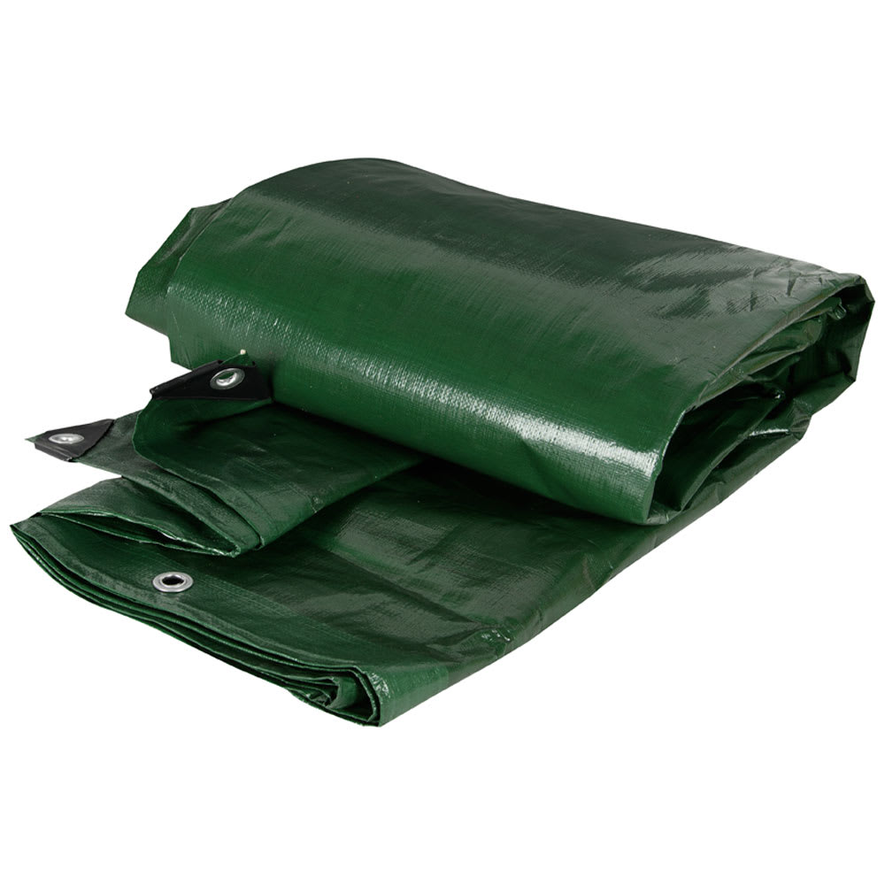 NEKTRA Camping Tarp Green 15 ft. x 15 ft.