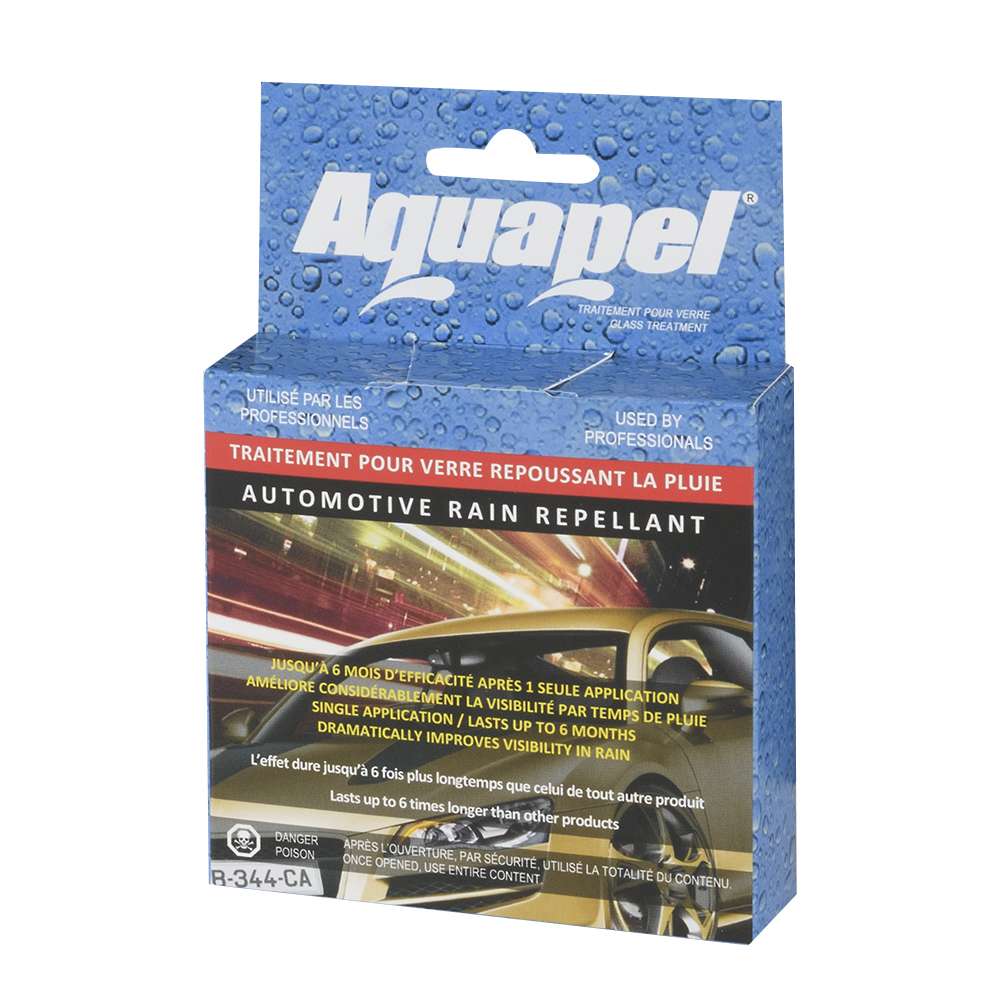 Traitement pour vitres d'auto Aquapel