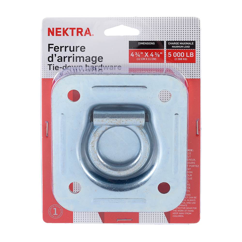 NEKTRA Tie-Down Hardware 4 3/4 in. X 4 3/8 in.