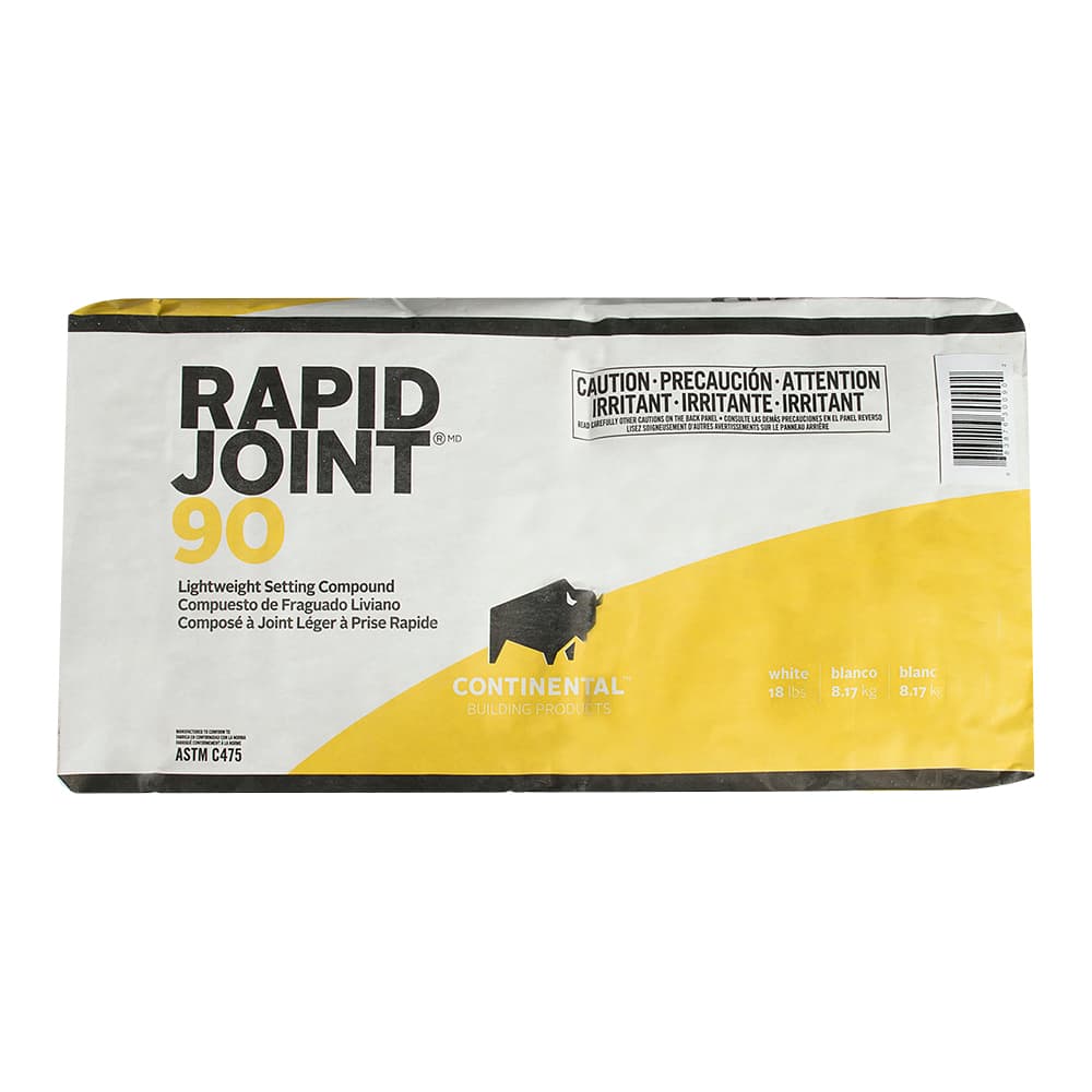 Composé à joints de gypse à prise rapide Rapid Joint 90, 8,17&nbsp;kg