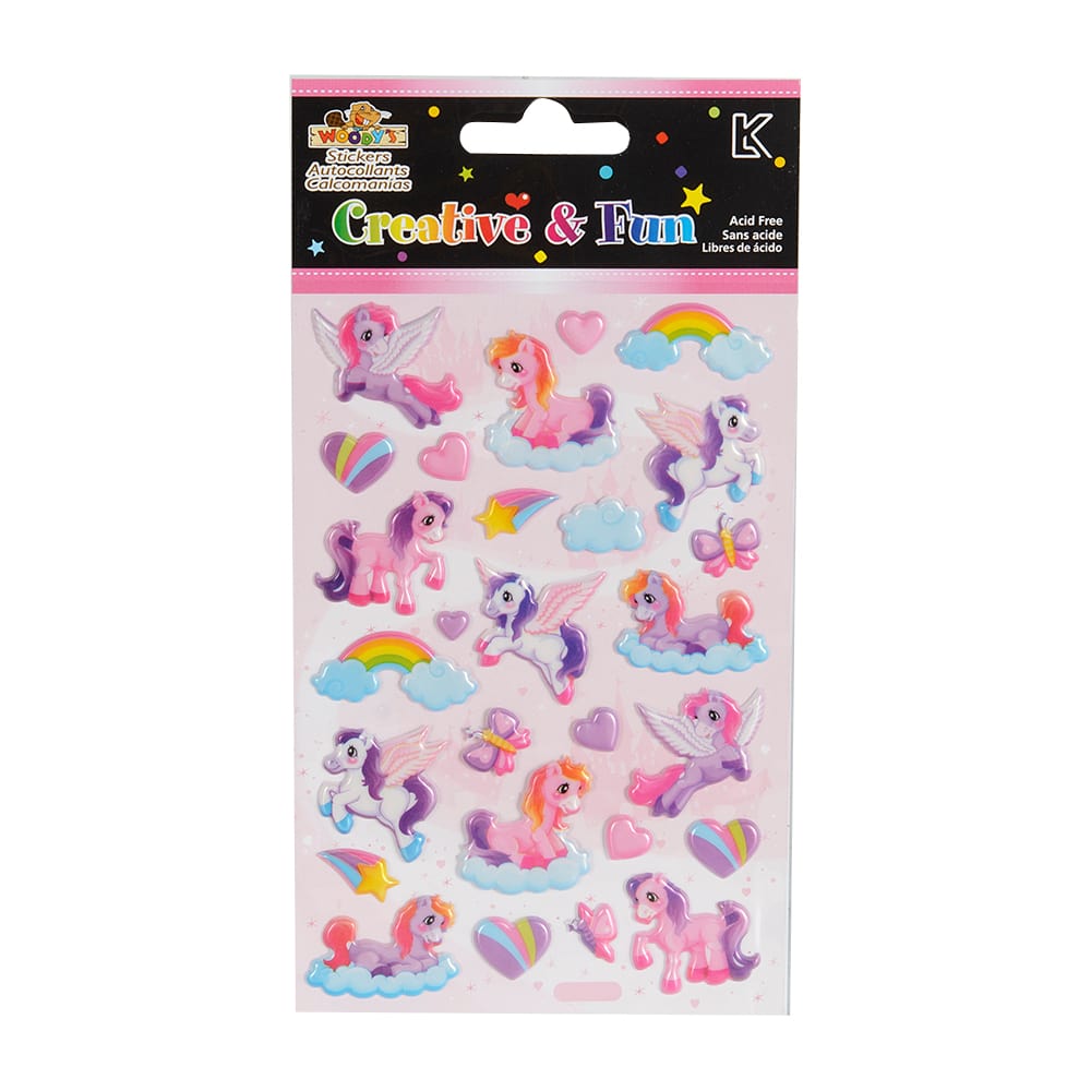 Autocollants licorne