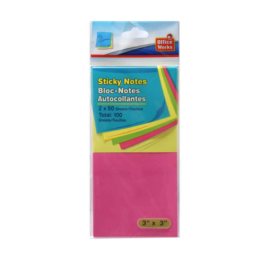 Feuillets de notes autocollantes