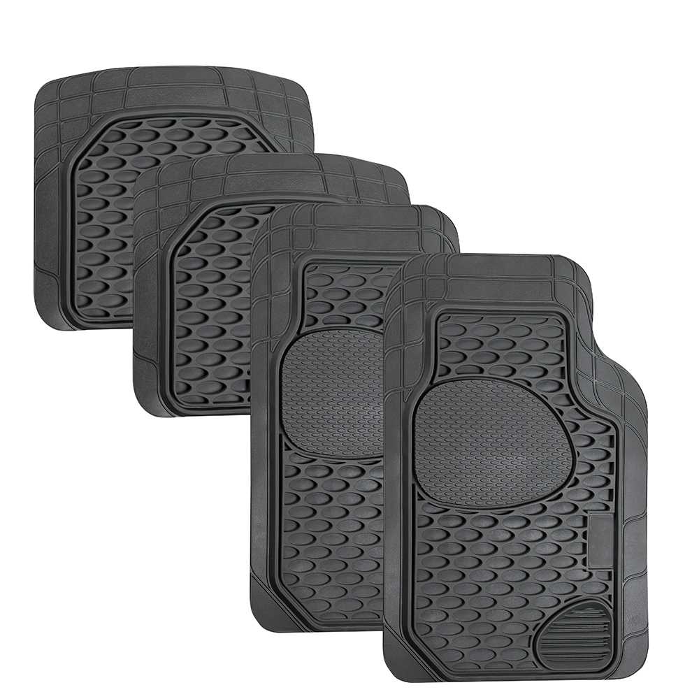NEKTRA Set of 4 Deluxe Car Floor Mats