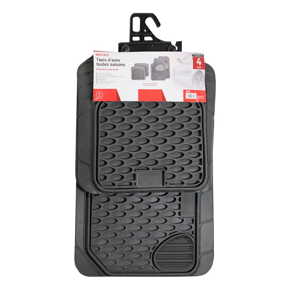 Ensemble de 4 tapis d'auto de luxe NEKTRA