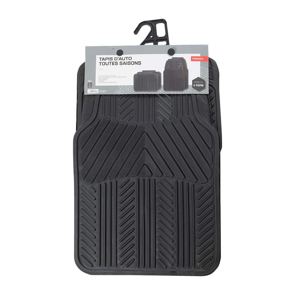 Ensemble de 4 tapis pour l'auto
