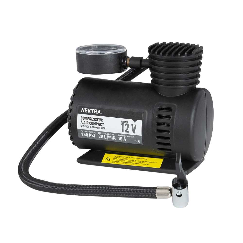 Compresseur à air compact 12 V NEKTRA