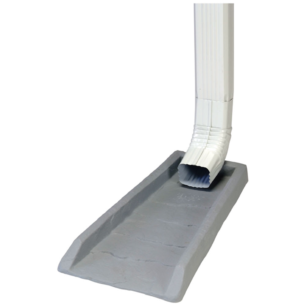 GARANT Downspout Splash Block 22 in. x 10 in. Grey