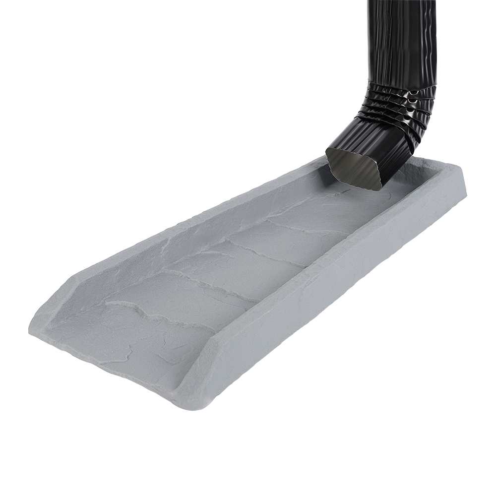 GARANT Downspout Splash Block 22 in. x 10 in. Grey